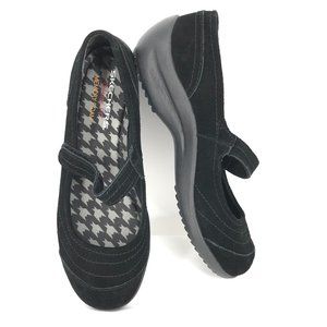 SKECHERS LEATHER MARY JANE STYLE SHOES SZ 9